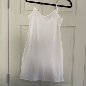 White Vintage Spaghetti Strap dress